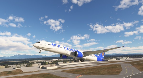 Boeing 787-10 · passenger · blue, photograph 1761