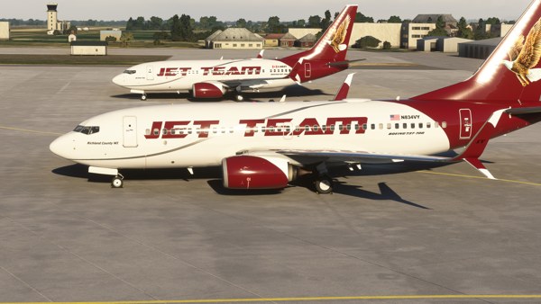 Boeing 737-700 · passenger · burgundy, photograph 60